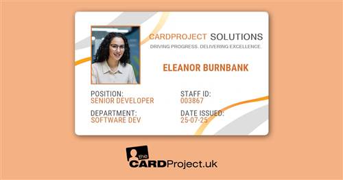 Staff ID Card Design 23